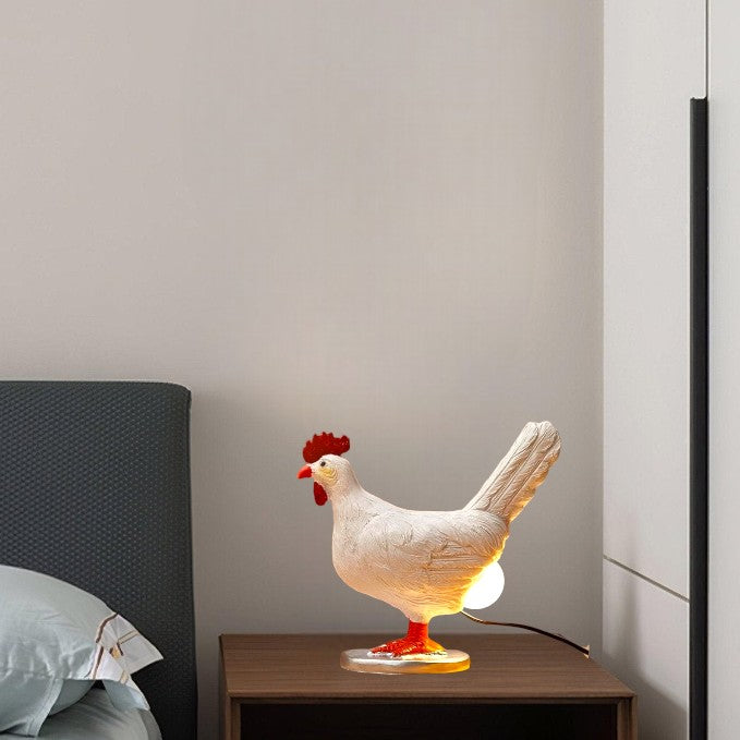Kylling Bordlampe med Blødt LED Lys