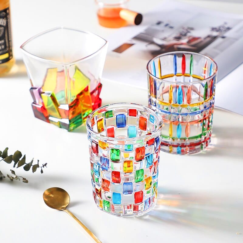 Elegant Murano Glas Cocktailkop til Vin og Desserter