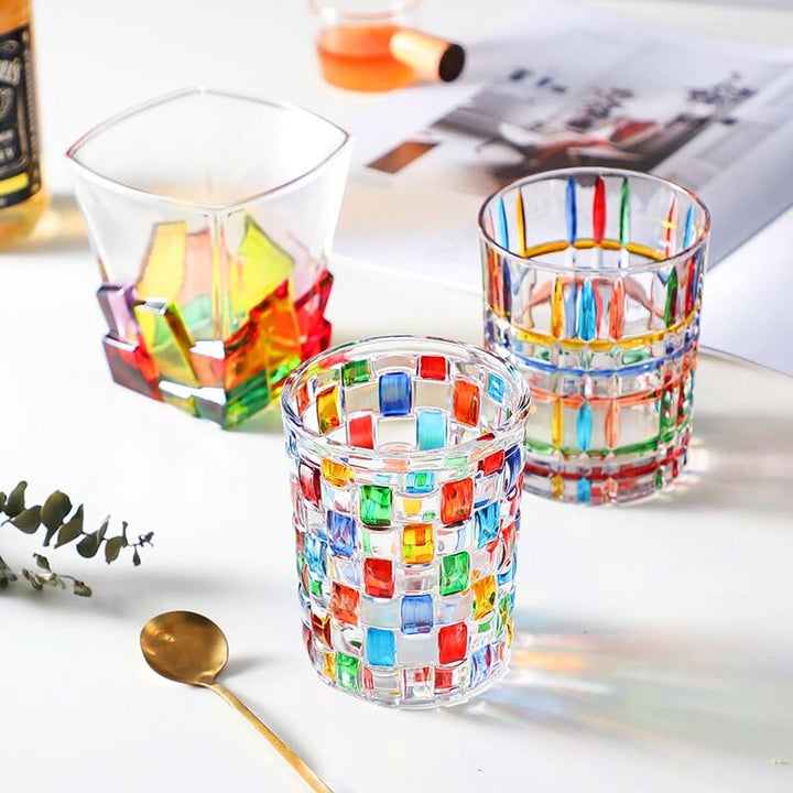 Elegant Murano Glas Cocktailkop til Vin og Desserter