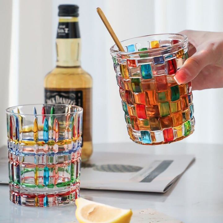 Elegant Murano Glas Cocktailkop til Vin og Desserter