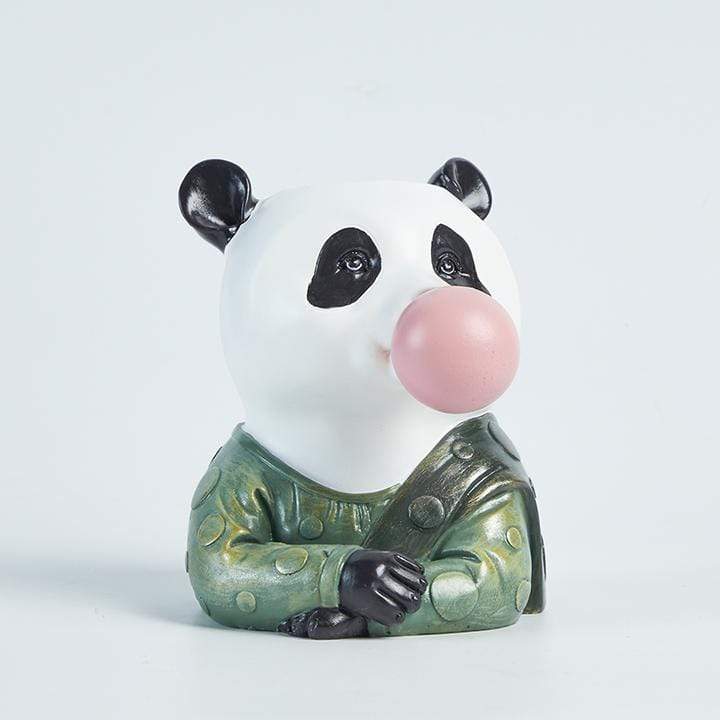 Dyrebeskyttelses Vase i Zebra eller Giraffe Design