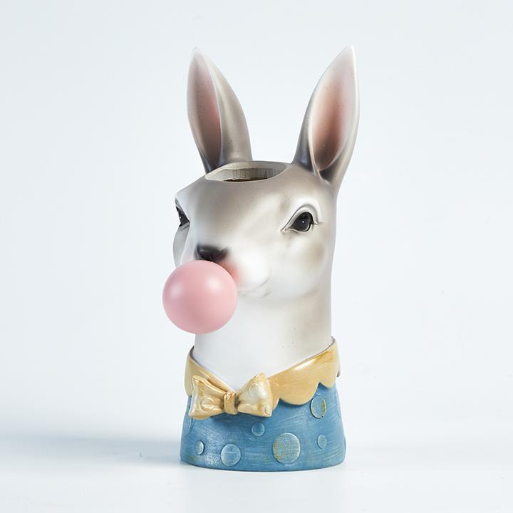 Dyrebeskyttelses Vase i Zebra eller Giraffe Design