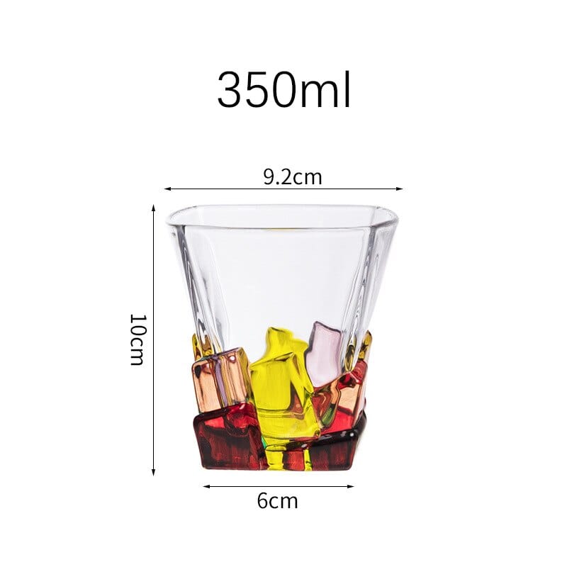 Elegant Murano Glas Cocktailkop til Vin og Desserter