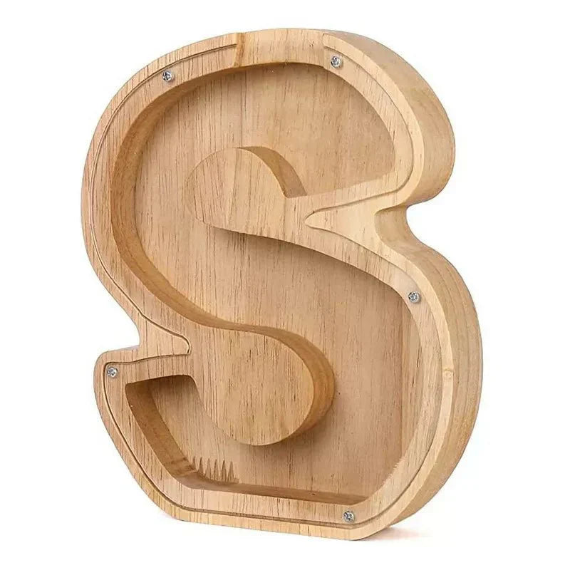 Personlig Træ Sparegris med Initialer